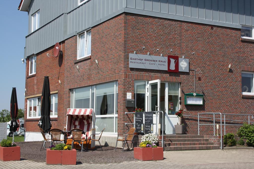 Gasthof Grosser Krug Norddeich  Exteriör bild